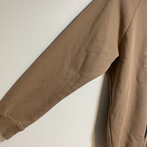 Volcom Brown Women’s Graphic Hoodie Sweatshirt  Size M - Picture 6 of 9